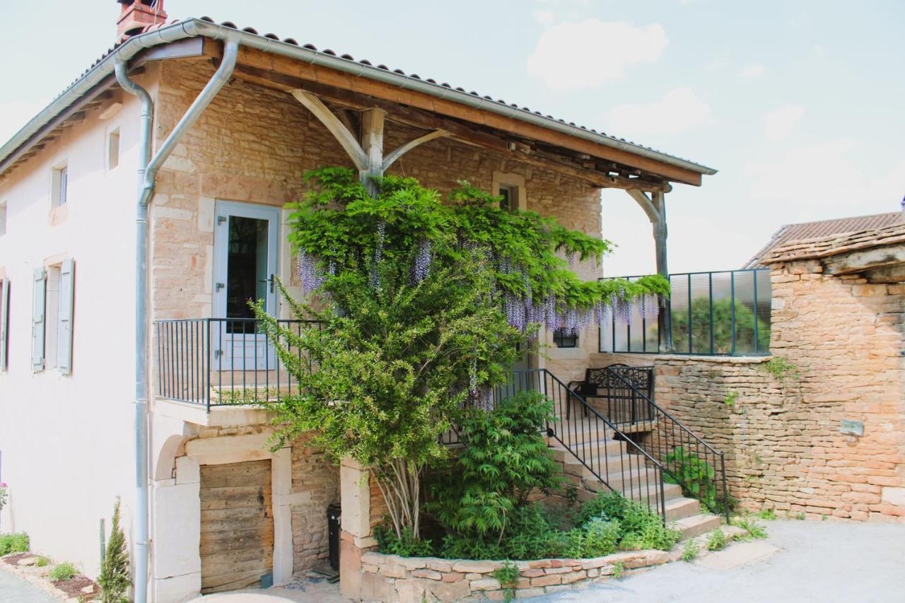 Villa Le Clos Des Pierres Rouges à Burgy Extérieur photo